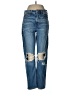 American Eagle Outfitters Hearts Blue Jeans Size 6 SHORT - photo 1