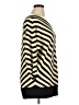 Carmen Carmen Marc Valvo Stripes Gold Pullover Sweater Size 1X - photo 4