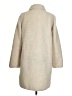 Ann Taylor LOFT 100% Polyester Ivory Coat Size XS - photo 2