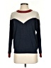 Madewell Color Block Blue Colorblock Yoke Pullover Sweater Size S - photo 1