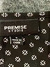 Premise Studio 100% Polyester Polka Dots Black Short Sleeve Top Size S - photo 7