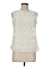 Nanette Lepore Ivory Sleeveless Blouse Size 6 - photo 1