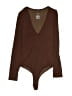 Klassy Network Brown Bodysuit Size L - photo 1