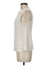 Nanette Lepore Ivory Sleeveless Blouse Size 6 - photo 5