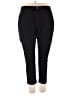 Old Navy 100% Cotton Solid Black Active Pants Size 18 - photo 1