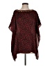 MICHAEL Michael Kors 100% Polyester Red 3/4 Sleeve Blouse Size S - photo 1