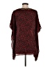 MICHAEL Michael Kors 100% Polyester Red 3/4 Sleeve Blouse Size S - photo 2