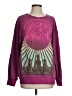 Le Lis Graphic Purple Sweatshirt Size XS - photo 1
