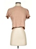 Eri + Ali Brown Short Sleeve Turtleneck Size XS - photo 1
