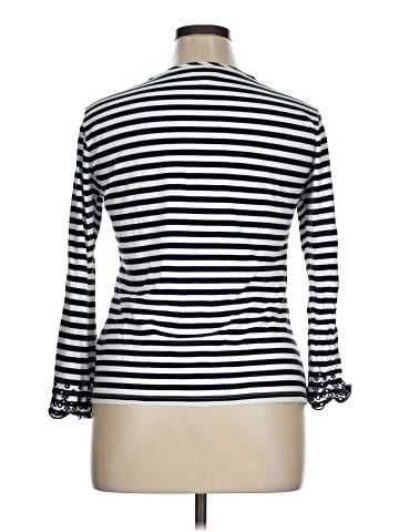 Brooks Brothers Red Fleece 3/4 Sleeve Top (view 2)