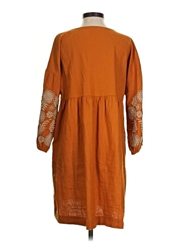 Madewell Embroidered-Sleeve Popover Dress (view 2)