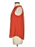 Naked Zebra 100% Polyester Orange Sleeveless Blouse Size S - photo 5