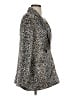 Nine West 100% Polyester Animal Print Gold Blazer Size XS - photo 4