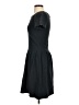 Ganni Solid Black Casual Dress Size XS - photo 5
