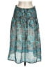 Bijoux Terner 100% Polyester Paisley Teal Casual Skirt One size - photo 1