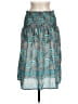 Bijoux Terner 100% Polyester Paisley Teal Casual Skirt One size - photo 2