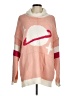 Assorted Brands Stars Pink Pullover Sweater Size M - photo 1