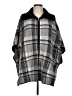 Tahari Gray Poncho Size L - photo 1