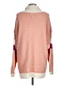 Assorted Brands Stars Pink Pullover Sweater Size M - photo 2