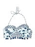 OndadeMar Print Blue Swimsuit Top Size M - photo 1