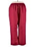 Alfred Dunner 100% Polyester Solid Red Casual Pants Size 24W - photo 2