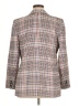 Talbots Plaid Brown Blazer Size 16 - photo 2