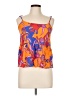 ModCloth Paisley Orange Sleeveless Blouse Size M - photo 1