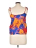 ModCloth Paisley Orange Sleeveless Blouse Size M - photo 2
