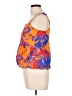 ModCloth Paisley Orange Sleeveless Blouse Size M - photo 5