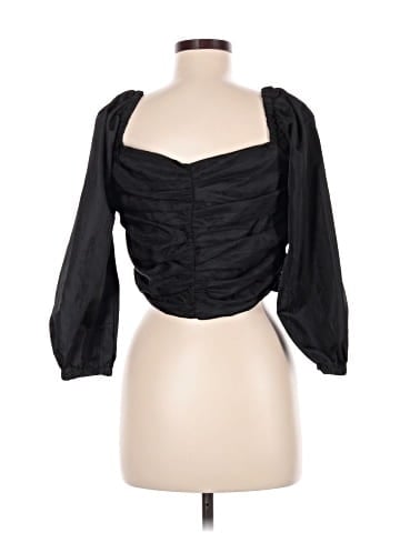 J.Crew 3/4 Sleeve Blouse (view 2)