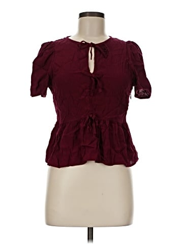 J.Crew Factory Store Short Sleeve Blouse (view 1)