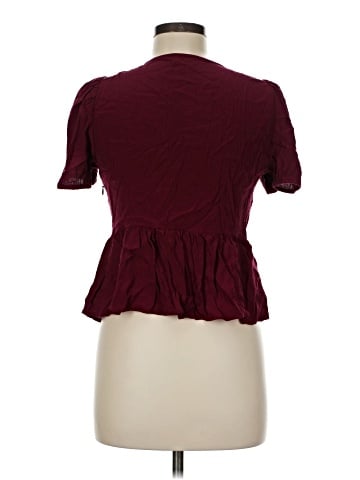 J.Crew Factory Store Short Sleeve Blouse (view 2)