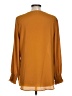 Maurices 100% Polyester Gold Long Sleeve Blouse Size L - photo 2