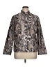 Chico's Print Brown Jacket Size XL (3) - photo 1