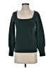 Madewell Green Ottoman Rib Square-Neck Top Size XS - photo 1