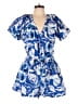 Cleobella Print Blue Romper Size M - photo 1