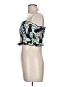 Roxy 100% Viscose Teal Tube Top Size L - photo 5