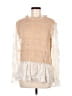 Fab'rik Ivory Long Sleeve Blouse Size M - photo 1