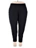 Athleta Solid Black Active Pants Size 2X - photo 1