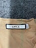 Layla 100% Cotton Tan 3/4 Sleeve Button-Down Shirt Size XS - photo 7