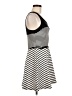 Olsenboye Stripes Black Casual Dress Size 7 - photo 4