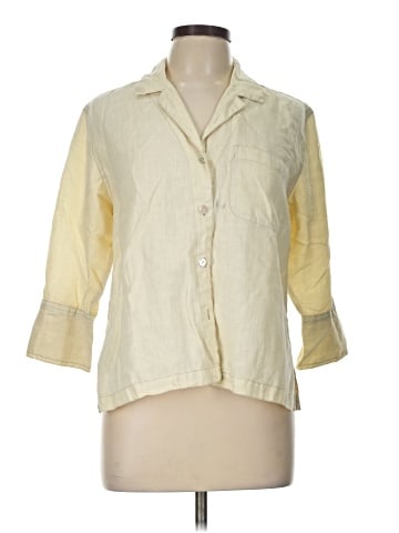 Chico's Design 3/4 Sleeve Button-Down Shirt (view 1)