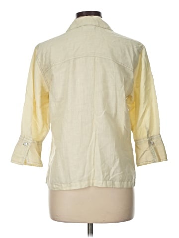 Chico's Design 3/4 Sleeve Button-Down Shirt (view 2)