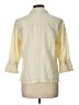 Chico's Design Color Block Yellow 3/4 Sleeve Button-Down Shirt Size L (estimated) - photo 2