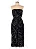 Silence and Noise 100% Viscose Polka Dots Black Jumpsuit Size M - photo 1