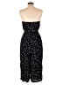 Silence and Noise 100% Viscose Polka Dots Black Jumpsuit Size M - photo 2