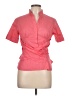 Bushwacker Pink Short Sleeve Blouse Size 10 - photo 1