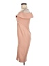 Bardot Solid Tan Cocktail Dress Size 6 - photo 5