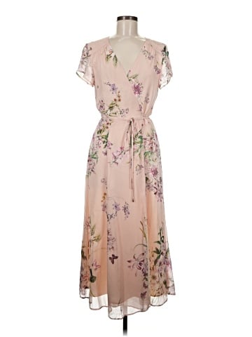 Lavender Brown Casual Dress (view 1)