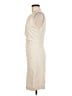 Mango Solid Tan Cocktail Dress Size M - photo 5